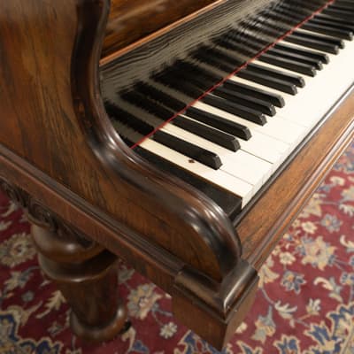 John Broadwood & Sons London Grand Piano | Satin Rosewood | SN: 21027 image 6