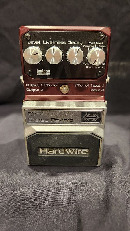 DigiTech Hardwire RV-7 Stereo Reverb