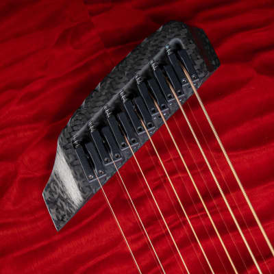 Emerald X20-7 String | 7-string carbon fiber electric/acoustic guitar image 4