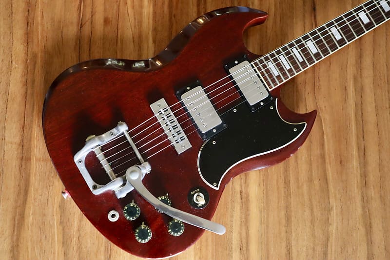 最高級 gibson sg ビグスビー 61 エレキギター - mail