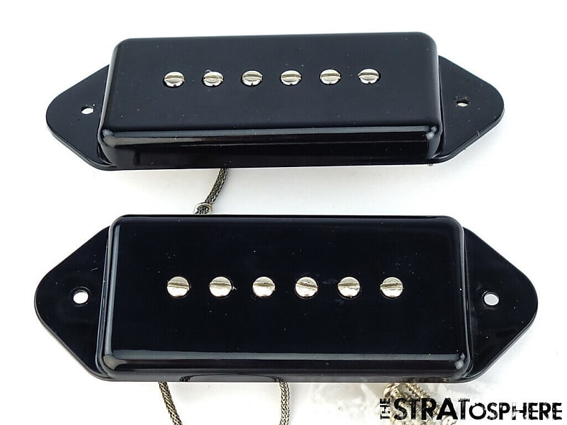 USA Gibson ES-335 Dot MHS P-90 PICKUP SET Pickups Lead Rhythm Guitar Black