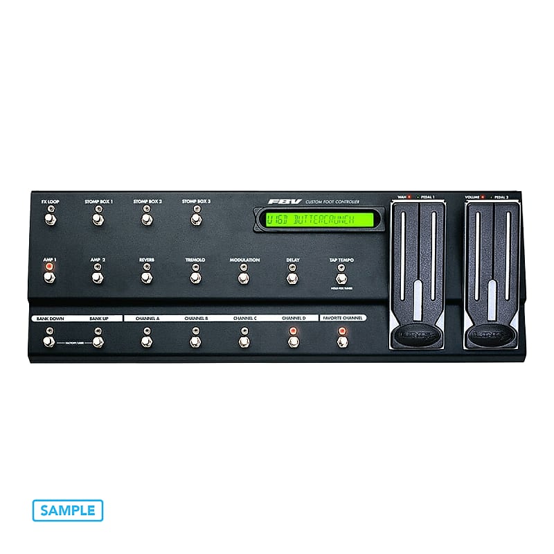 即発送 LINE6 FBV custom foot controller Line 6 FBV Custom Foot Controller - Previously Owned