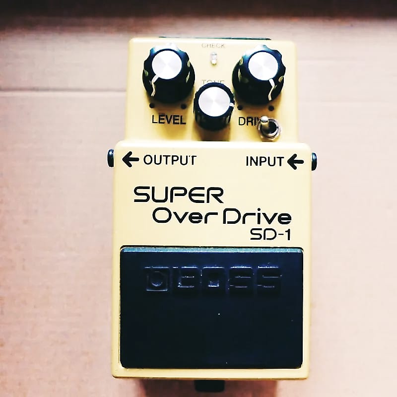 TS808 modded Boss SD-1 Super Overdrive SD-1 Guitar Effect
