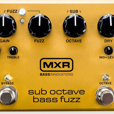 ベース MXR sub octave bass fuzz M287 MXR M287 Sub Octave Bass Fuzz | Reverb
