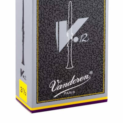 Vandoren CR1935 V12 Bb Clarinet Reeds - Strength 3.5 (Box of 10) image 1