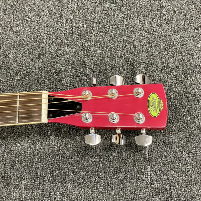 Regal San Francisco Resonator Guitar  - Red image 7