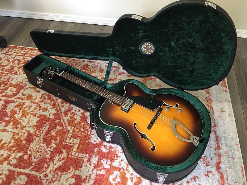 ギター De Armond X-135 Guild DeArmond X-135 Archtop Hollow Body Electric Jazz Box