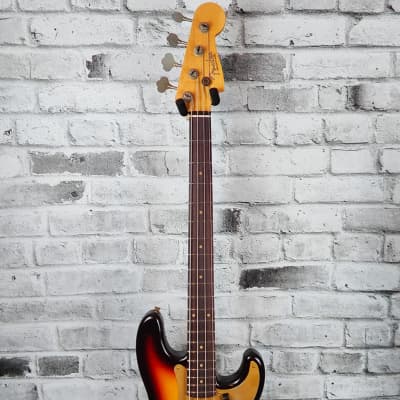 Fender Custom Shop Limited Edition '59 Precision Bass Journeyman, Chocolate 3-Tone Sunburst image 4