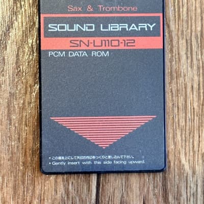 Roland SN-U110-12 Sax and Trombone PCM Data Rom Card