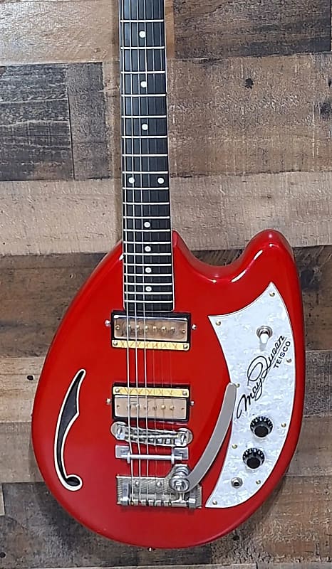Teisco May Queen MIJ *One-Off* Cherry Red | Reverb