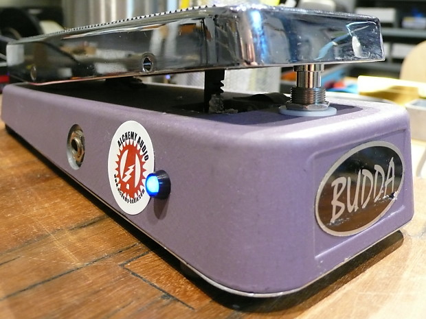 Early black label Budda Bud-Wah Modified Guitar Effects Pedal Alchemy Audio  Pedal Mod