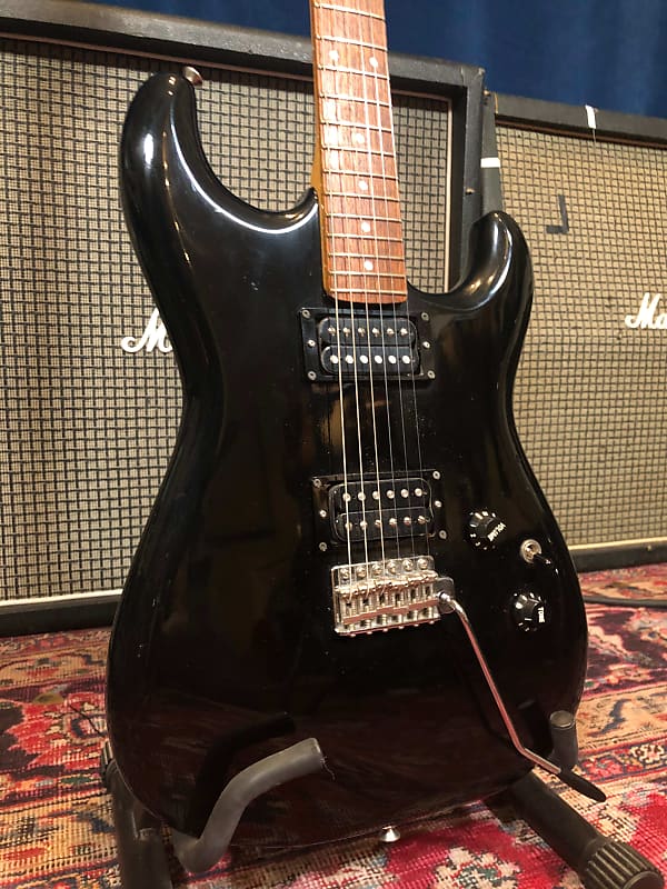 Squier Contemporary Strat HH (Japan) ST-335 1985 Black