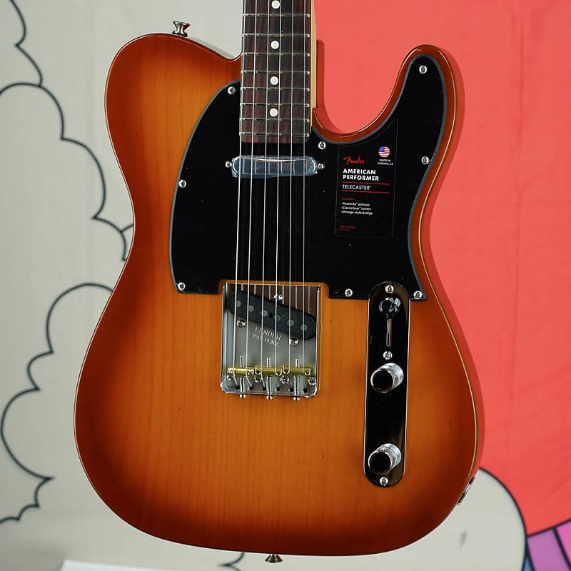 fender テレキャスター　USA製　American Performer Fender American Performer Telecaster Hum Guitar Rosewood