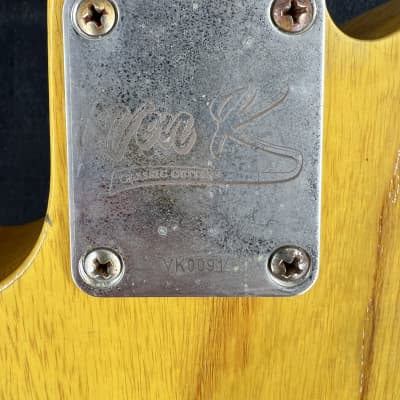 Von K Guitars T-Time 69 Relic Tele Style Aged Butterscotch Blonde Nitro Lacquer image 10