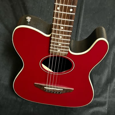 Fender Telecoustic - Red image 13