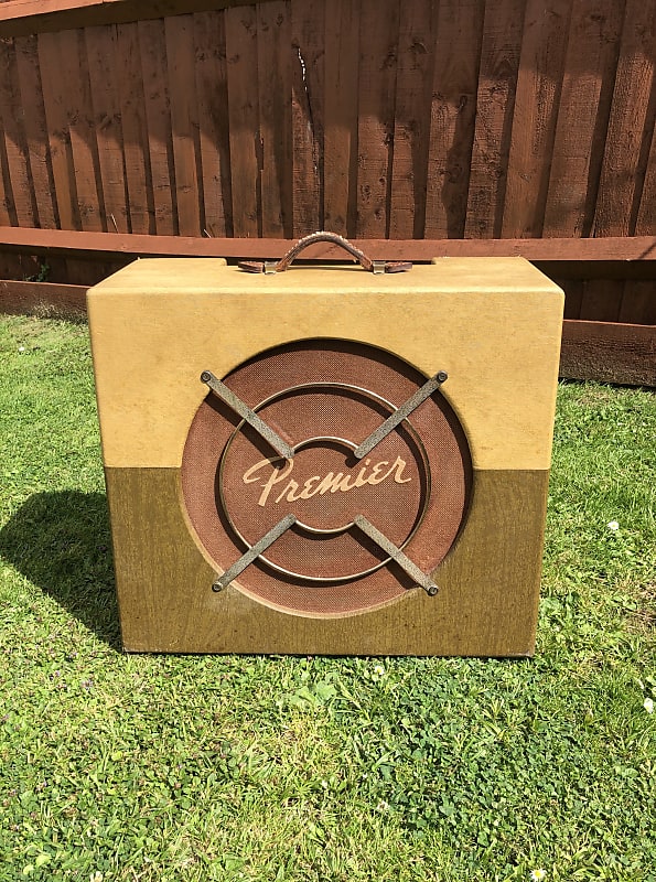 Vintage Premier 120 Guitar / Harmonica Amplifier Reverb