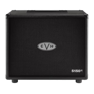 EVH2253100010 5150III 1 x 12 Inch Straight Front, Solid and Sturdy Speaker Enclosure Cabinet for Electric Guitars with Molded Plastic Handle (Black) image 1