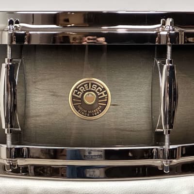 Gretsch 18/12/14/5x14" 140th Anniversary Ltd. Edition Drum Set w/ Cases - Ebony Stardust Gloss image 8