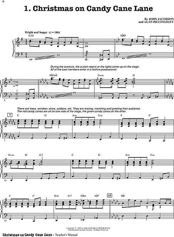 Christmas on Candy Cane Lane (Musical) Reverb