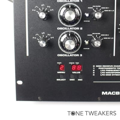 Macbeth Studio Systems M3x Synthesizer midi rack minimoog + VINTAGE SYNTH DEALER image 2