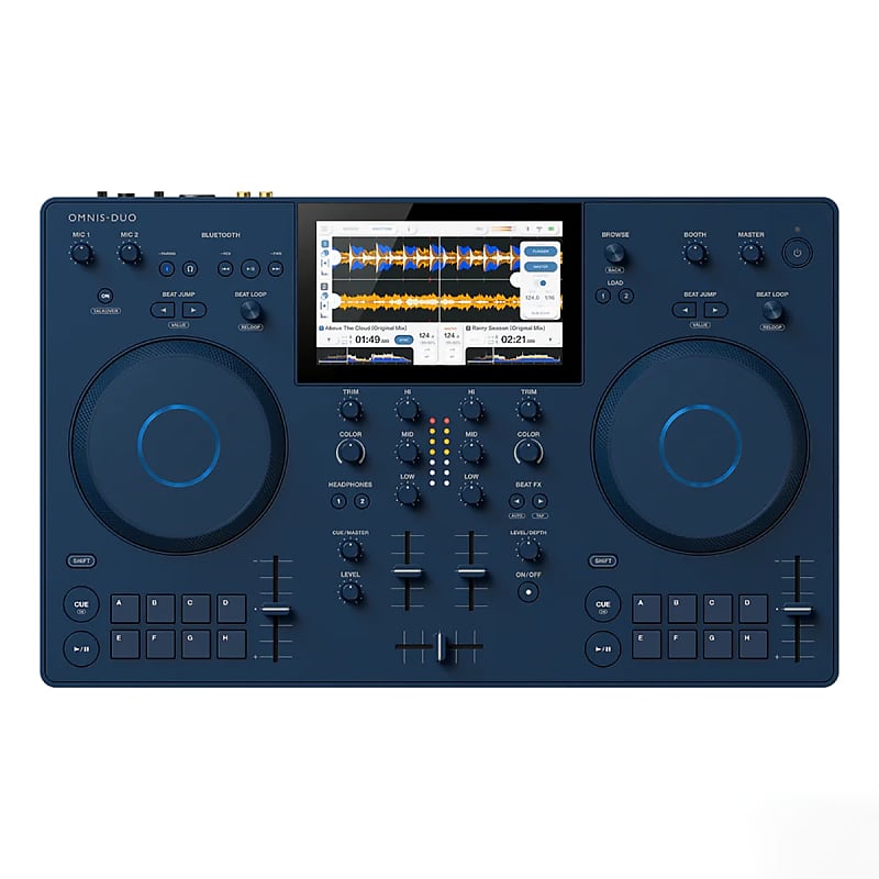 AlphaTheta OMNIS-DUO Portable Battery-Powered All-in-One DJ System image 1