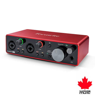 Focusrite Scarlett 2i2 3rd Gen USB Audio Interface | Reverb Canada