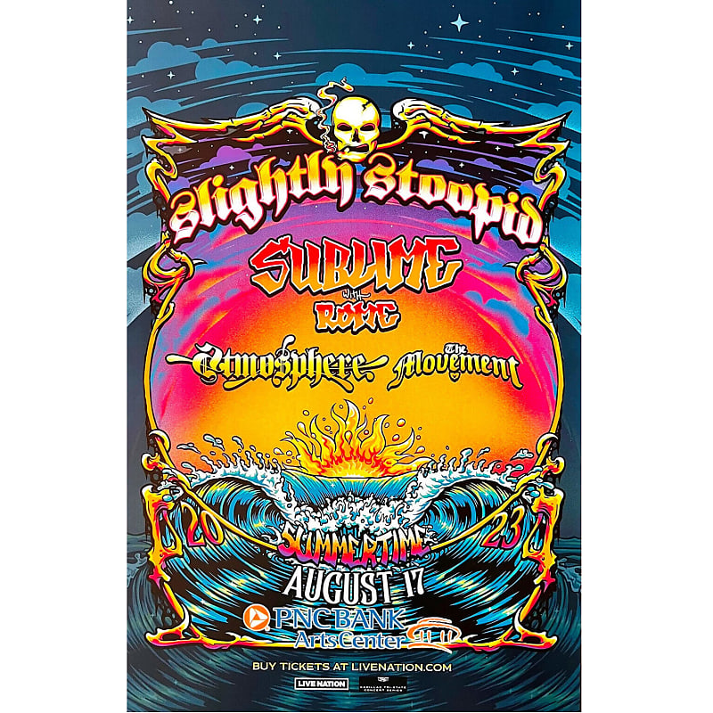 Slightly Stoopid, Sublime with Rome, Atmosphere & The Movement - Summertime  USA 2023