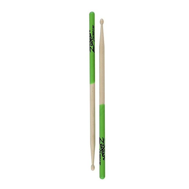 Zildjian 5AMG Maple Dip Series 5A Wood Tip Drum Sticks image 1