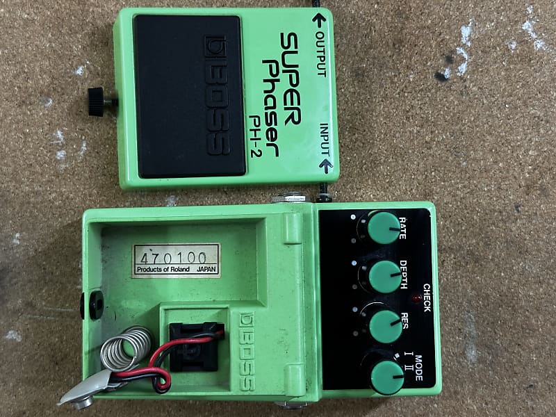 BOSS PH-2 Super Phaser 日本製 Boss PH-2 Super Phaser Pedal 1984 - 1988 Made In Japan | Reverb