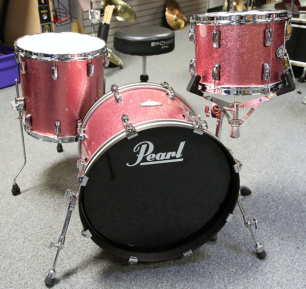 Pink pearl drum set new arrivals