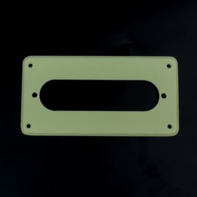 Humbucker to Strat Style Pickup Adapter Ring ,H-S-2 1-Ply Non-Slant Mint Green image 1