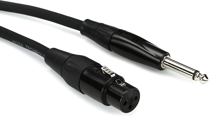 Hosa Hmic 005hz Pro Microphone Cable Rean Xlr Female To Reverb 