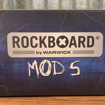 Warwick Rockboard MOD 5 TRS Direct Box DI Speaker Simulator Guitar Effect Pedalboard Patchbay Module image 2