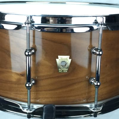 NEW Ludwig Classic Maple 6.5x14 Snare Drum - Black Walnut image 1