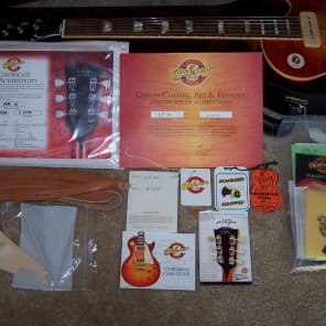 2003 Gibson Custom  1956 Les Paul Standard Brazilian Stinger Made For Music Machine image 2
