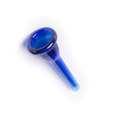 Kelly French Horn Medium Cup Mouthpiece (Crystal Blue) image 1