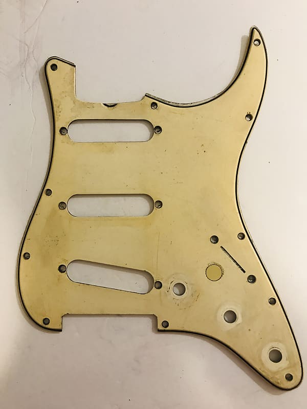 1963 1965 Fender Stratocaster Pickguard Nitrate Original Reverb