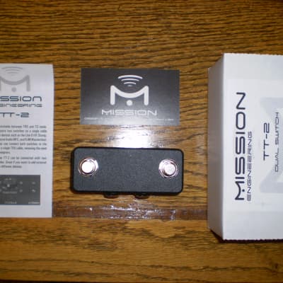 Mission Engineering TT-2 expansion footswitch for Line 6 Helix HX