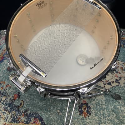 Tama - 14x8" Super Star Snare Drum, Cast Hoops 1980's - Refinished, Grey image 15