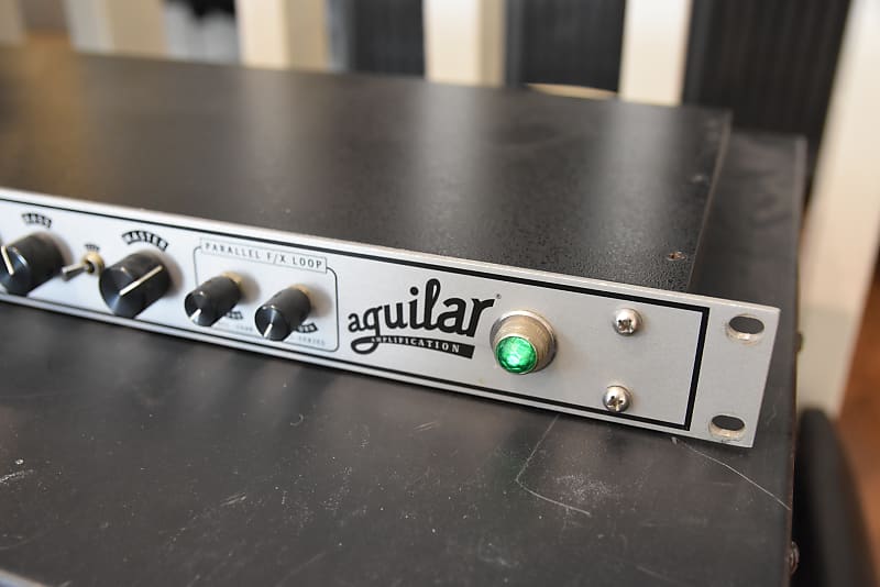 Aguilar DB 659 Rackmount Tube Bass Amp Head 2010s Brushed Reverb