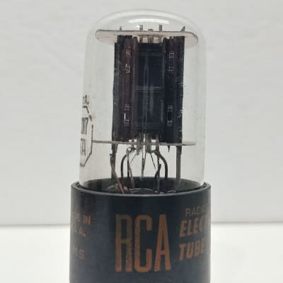 1962 RCA Black Plate 12SN7-GTA Tube 86% 84% HIFI Amp 12SN7 image 3