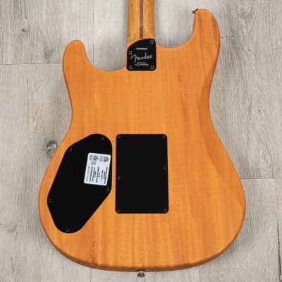 Fender American Acoustasonic Stratocaster Guitar, Ebony Fretboard, Dakota Red image 4
