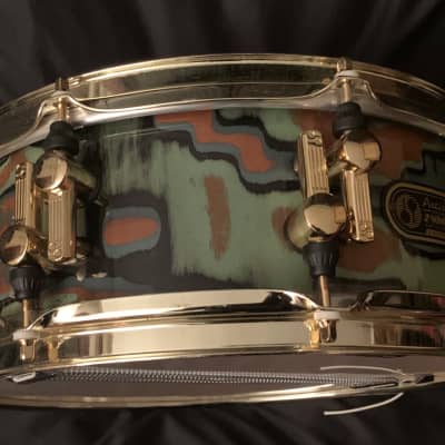 Sonor Artist series snare drum 1991 Earth image 10