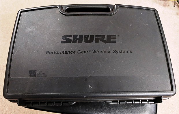 Shure PGX Wireless Instrument System: PGX4 Receiver PGX1 Bodypack  Transmitter WA302 Instrument Cable