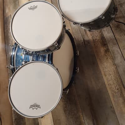 Ludwig Classic Maple USA 1976 blue oyster pearl image 12
