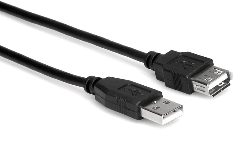 Hosa USB-205AF High-Speed USB Extension Cable Type A to Type A image 1