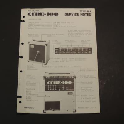 Roland Super Cube SCL60 (IT Jul 85)