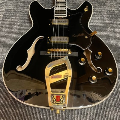 Hagstrom '67 Viking II Electric Guitar Black image 4