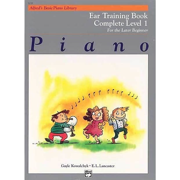 Alfred's Basic Piano Course: Ear Training Book Complete 1 (1A/1B) image 1