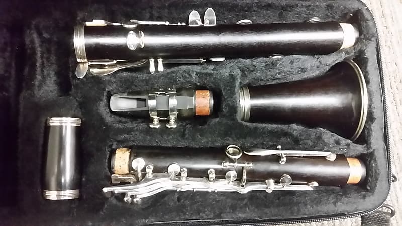 Buffet Crampon BC20 Bb clarinet overhauled in leather R13